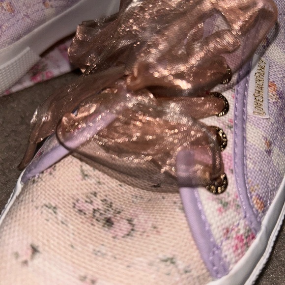 Superga Pink Floral Tote and Sneakers Set - Picture 4 of 4